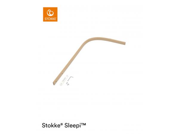 Flèche de lit naturel pour lit sleepi v3 de chez stokke (natural)