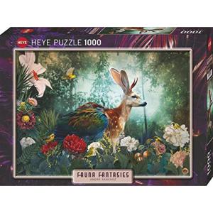 Puzzle 1000p Fauna Fantasies Jackalope Heye - Heye - 29979