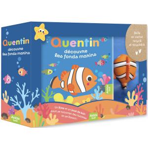 Quentin découvre les fonds marins (ne) - Auzou - 9791039512428