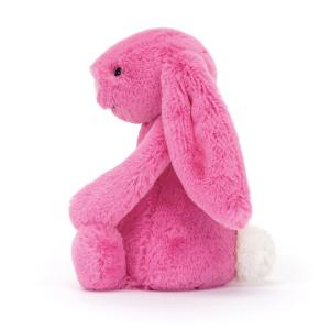 Peluche Bashful Hot Pink Bunny Small - L: 8 cm x l: 9 cm x h: 18 cm - Jellycat - BASS6BHP