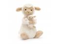 Peluche Huddles Sheep - L: 10 cm x l: 14 cm x h: 24 cm - Jellycat - HUD2S