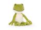 Peluche Finnegan Frog - L: 5 cm x l: 5 cm x h: 20 cm