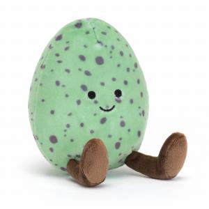 Eggsquisite Green Egg - L: 6 cm x l: 6 cm x h: 10 cm - Jellycat - EGG3G