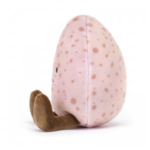 Eggsquisite Pink Egg - L: 6 cm x l: 6 cm x h: 10 cm - Jellycat - EGG3P