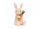 Bonnie Bunny with Carrot - L: 6 cm x l: 8 cm x h: 15 cm