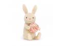 Bonnie Bunny with Egg - L: 6 cm x l: 8 cm x h: 15 cm - Jellycat - BONB3E