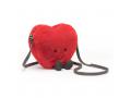 Sac peluche Amuseable Heart Bag - L: 5 cm x l: 18 cm x h: 17 cm - Jellycat - A4HB