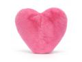 Peluche Amuseable Pink Heart Large - L: 6 cm x l: 19 cm x h: 17 cm - Jellycat - A3PH