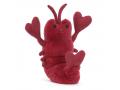 Peluche Love-Me Lobster - L: 5 cm x l: 7 cm x h: 15 cm - Jellycat - LOV3ML