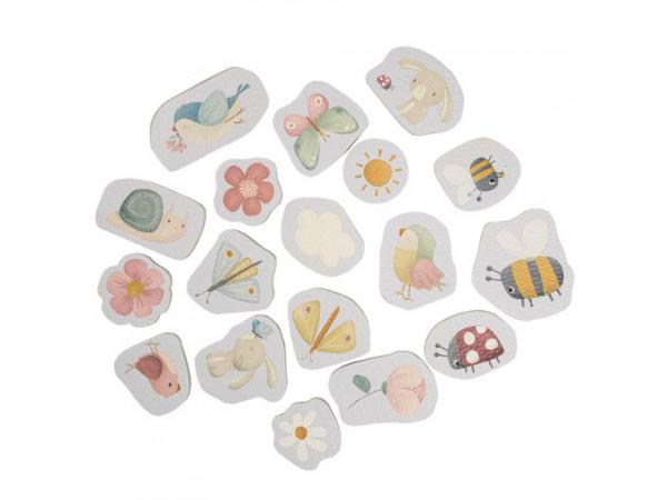 Stickers de bain en mousse flowers & butterflies