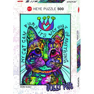 Puzzle 500p Jolly Pets My Cat Can Purr Heye - Heye - 29964