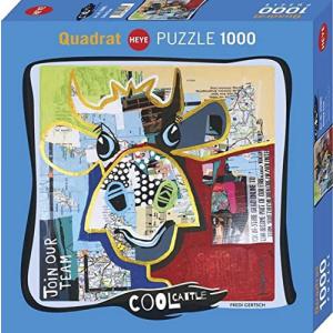 Puzzle 1000p Cool Cattle Dotted Cow Heye - Heye - 29985