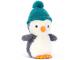 Pingouin bonnet bleu