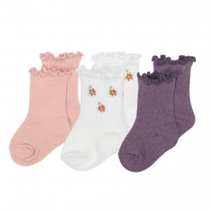 3-pack Chaussettes de bébé Vintage Little Flowers - taille 1 - Little-dutch - CL43372101