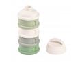 Boîte doseuse - 4 compartiments - Cotton white/Sage green - Beaba - 911711