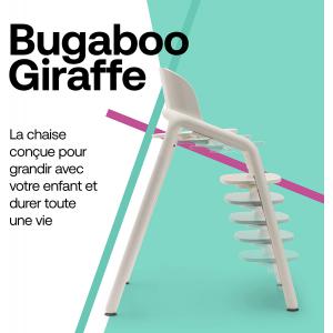 Chaise haute Bugaboo Giraffe base blanche - Bugaboo - 200001001