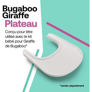 Tablette blanche pour chaise haute Giraffe de Bugaboo - Bugaboo - 200003001