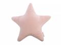 Coussin velours étoile aristote 40x40 - BLOOM PINK - Nobodinoz - ARISTOTEVELVET-001