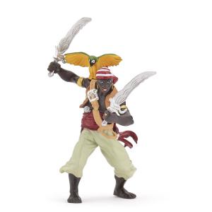 Figurine Pirate aux sabres - Papo - 39454