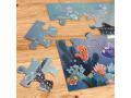 Puzzle phosphorescent Sous la mer (24 pièces) Les aventures de Paulie - Moulin Roty - 676441