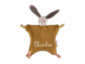 Doudou lapin ocre Trois petits lapins - Moulin Roty - 678017