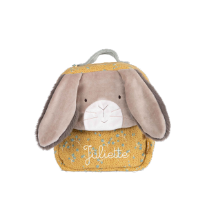 Sac à dos lapin ocre Trois petits lapins - Moulin Roty - 678071