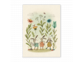 Affiche Le petit jardin 50x70cm Trois petits lapins - Moulin Roty - 678131