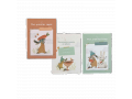 Cartes Mes 12 premiers mois Trois petits lapins (30 cartes) - Moulin Roty - 678600