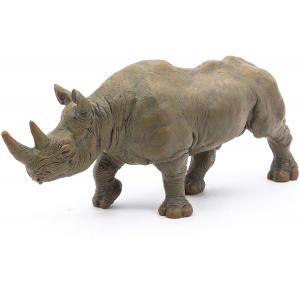 Rhinocéros noir - Dim. 17 cm x 7 cm x 5 cm - Papo - 50066
