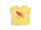 HECTOR Tee-shirt 36m bouclette éponge jaune motif pieuvre  - 36 mois
