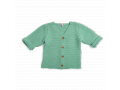 HERBE Cardigan 6m tricot vert  - 6 mois - Moulin Roty - 719944