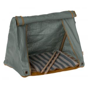 Tente Happy Camper, Souris - H: 18 cm x L : 23 cm x l: 15,5 cm - Maileg - 11-3401-00