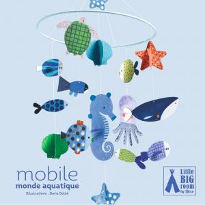 Mobiles papier Monde aquatique - Djeco - DD04348