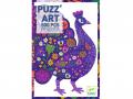 Puzz'Art - Peacock - 500 pcs - Djeco - DJ07669
