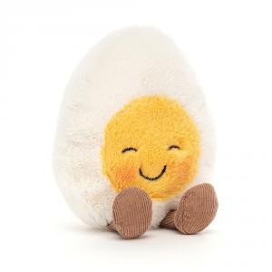 Amuseable Boiled Egg Blushing - L: 4 cm x l: 8 cm x h: 14 cm - Jellycat - BE6BLUN