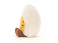 Peluche Amuseable Boiled Egg Laughing - L: 4 cm x l: 8 cm x h: 14 cm - Jellycat - BE6LAUN
