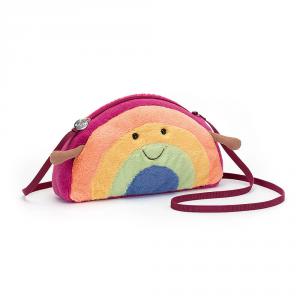 Sac peluche Amuseable Rainbow Bag - L: 5 cm x l: 25 cm x h: 13 cm - Jellycat - A4RBB