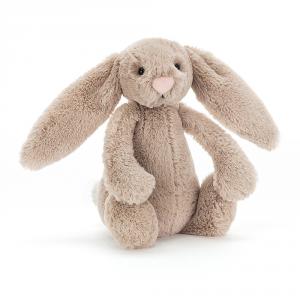 Peluche Bashful Beige Bunny Small - L: 8 cm x l: 9 cm x h: 18 cm - Jellycat - BASS6BNN