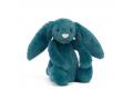Peluche Bashful Mineral Blue Bunny Small - L: 8 cm x l: 9 cm x h: 18 cm - Jellycat - BASS6MBBN