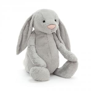 Bashful Silver Bunny Really Really Big - L: 46 cm x l: 46 cm x h: 108 cm - Jellycat - BARRB1SBN