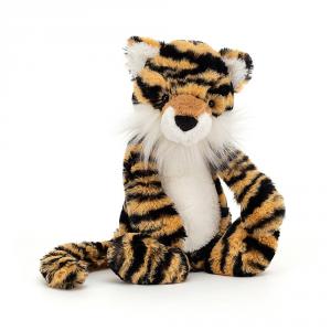 Peluche Bashful Tiger Medium - L: 9 cm x l: 12 cm x h: 31 cm - Jellycat - BAS3TIGN