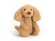 Bashful Toffee Puppy Medium - L: 9 cm x l: 12 cm x h: 31 cm