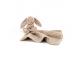 Peluche Blossom Bea Beige Bunny Soother - L: 13 cm x l: 34 cm x h: 34 cm