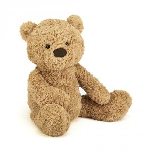 Bumbly Bear Medium - L: 13 cm x l: 15 cm x h: 38 cm - Jellycat - BUM2BRN