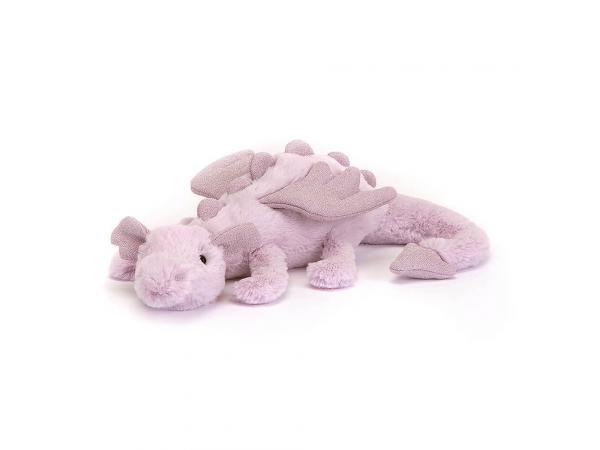 Lavender dragon little - l: 7 cm x l: 26 cm x h: 7 cm