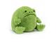 Peluche Ricky Rain Frog - L: 16 cm x l: 17 cm x h: 13 cm