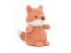 Peluche Wee Fox - L: 6 cm x l: 7 cm x h: 12 cm