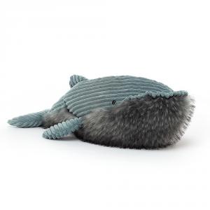 Peluche Wiley Whale - L: 19 cm x l: 50 cm x h: 17 cm - Jellycat - WLY2WN