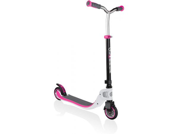 Trottinette 2 roues flow 125 foldable white / pink