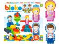 Boîte de 50 blocs Bloko avec 2 figurines - BLOKO - 503536